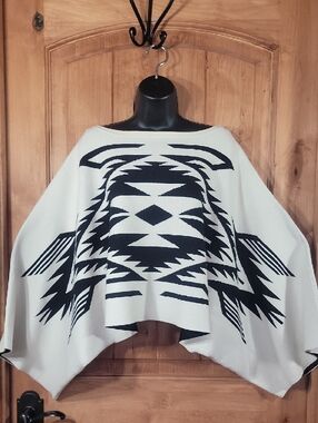Ariat Navajo Poncho Top
